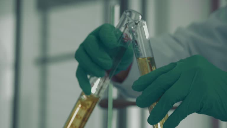 Laboratory analysis of petroleum product samples